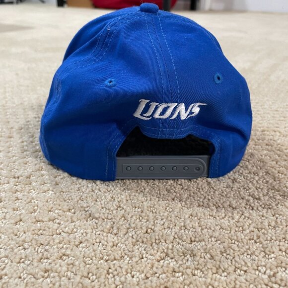 Detroit Lions NFL Blue Snapback Hat Adult One Size Fits Most Football - Picture 4 of 6